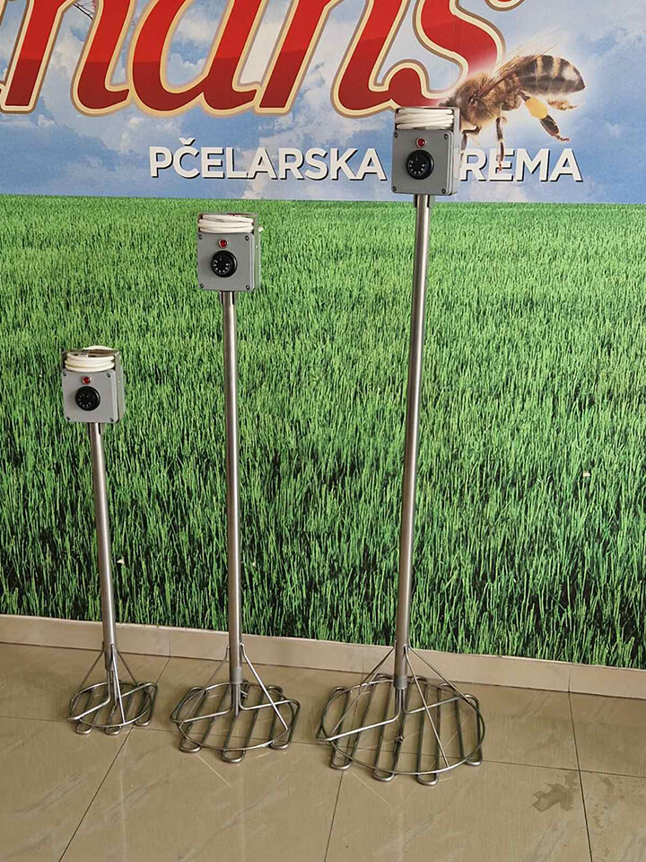 Dekristalizator meda 1200W Ø450 - Dugme termostat - 3