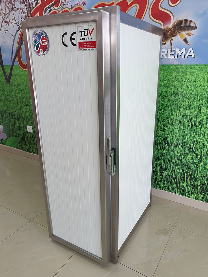 Komora za dekristalizaciju meda 1300 x 550 x 600 - 0,3 m3 - Inox - 2
