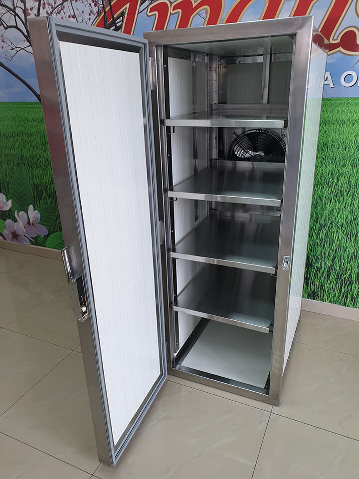 Komora za dekristalizaciju meda 1300 x 550 x 600 - 0,3 m3 - Inox - 4