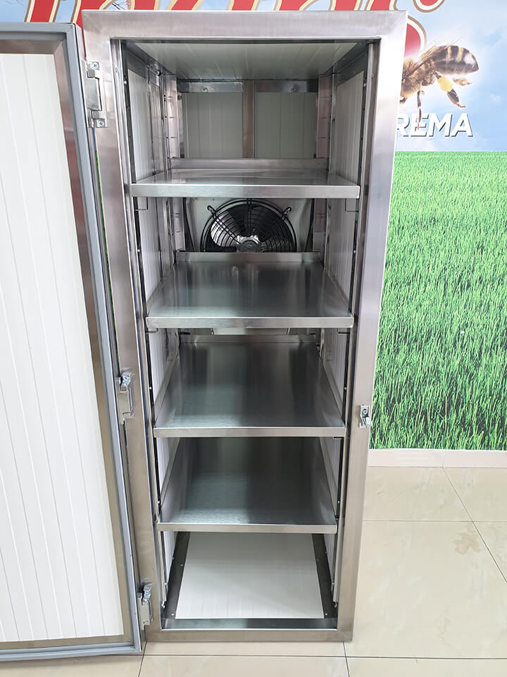 Komora za dekristalizaciju meda 1300 x 550 x 600 - 0,3 m3 - Inox - 5