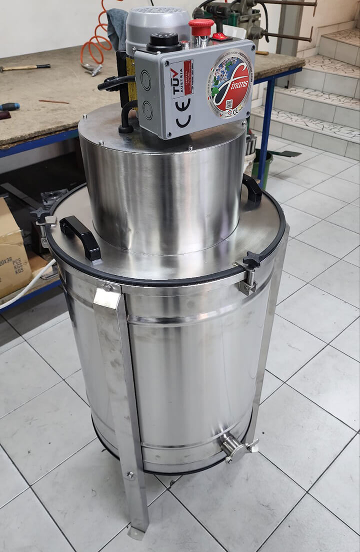 Topionik voštanih poklopaca Ø500 - 2